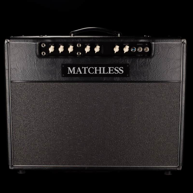 Matchless DC-30 2x12 Guitar Amp Combo Black and Silver image 1
