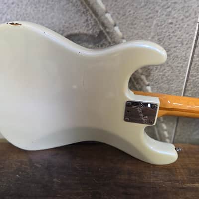 Fender "Dan Smith" Stratocaster Hardtail with Maple Fretboard 1981 - 1983 - Arctic White image 7
