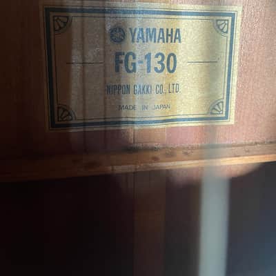 MIJ Yamaha FG-130 1973? image 5