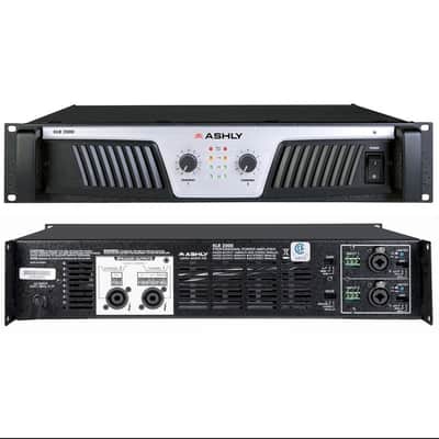 Ashly KLR-2000 2-Channel Power Amplifier 2010 - 2020 - Black / Silver image 3