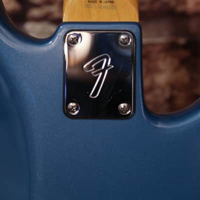 Left Handed Precision Bass w/ MIJ 50th Anniversary Fender Jazz Bass Neck Lake Placid Blue image 6