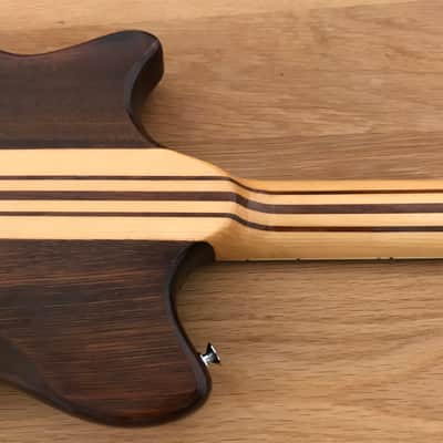 Vintage 70’s Samick Johnny Pro II Electric Solid-body Guitar Neck trough w. Gibson Strings image 8