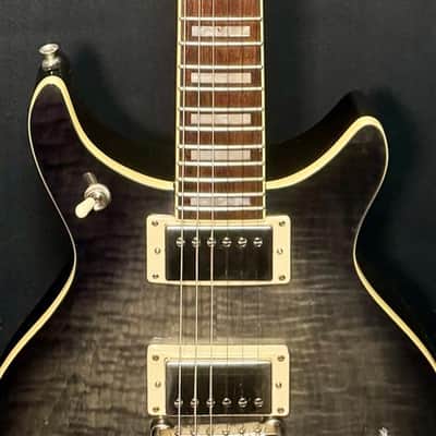 Used 2022 Epiphone DC Pro Midnight Ebony TFW3166 image 3