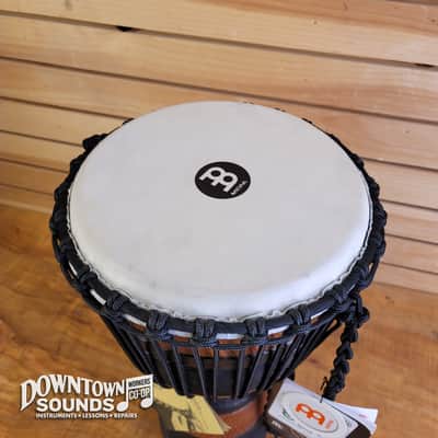 Meinl 10" Original African Style Rope Tuned Earth Djembe with Meinl Djembe Bag image 3
