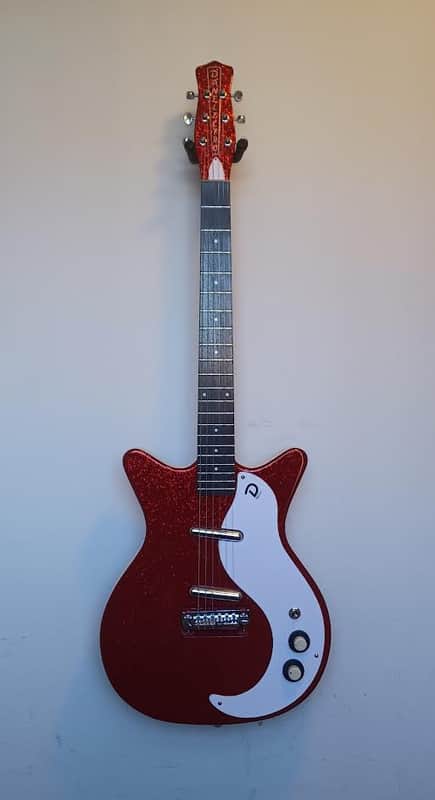 Danelectro 59M NOS+ - 60th Anniversary - Red Metalflake - 2019 - Present - Gloss image 1