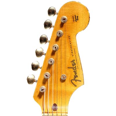 2014 Fender Custom Shop '54 Stratocaster Relic, Cimarron Red image 8