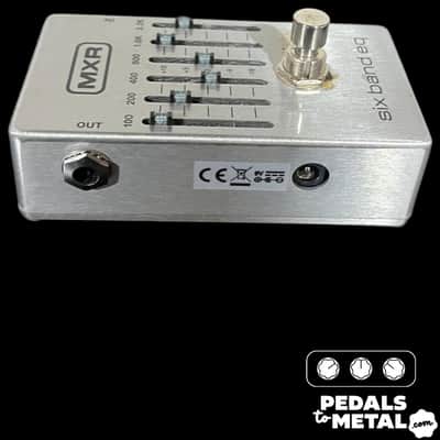 MXR M109S Six Band EQ 2016 - Present - Silver X14065 image 4