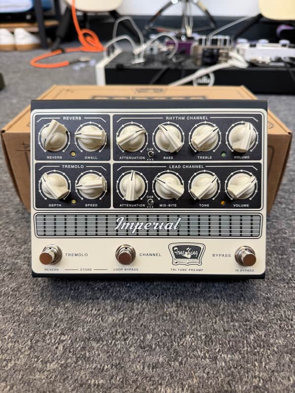 Tone King Imperial Preamp 2025 - Present - Cream / Black image 1