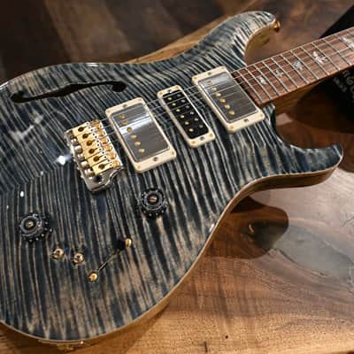 PRS 40th Anniversary Special Semi-Hollow Limited Edition Faded Whale Blue (Natural Back) #755 image 21