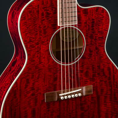 Bourgeois DBJC Beeswing Mahogany SG Red Custom NEW image 6