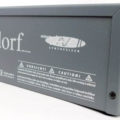 Waldorf Microwave 2 Synthesizer Rack +Fast Neuwertig + 1,5Jahre Garantie image 11