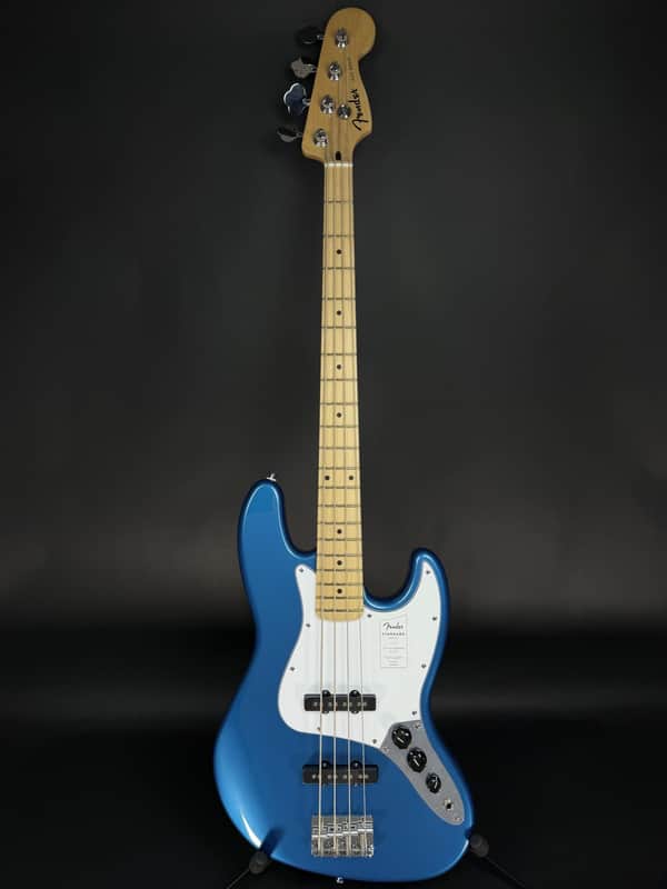 Fender Standard Jazz Bass Aqua Marine Metallic Maple Fingerboard image 1