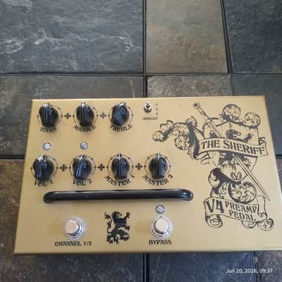 Victory Amps V4 The Sheriff Preamp 2018 - Present - Gold image 1