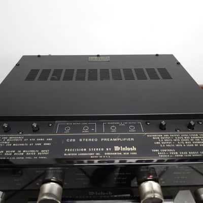 McIntosh C29 Solid State Stereo Preamplifier Serviced Good Aesthetic Condition image 9