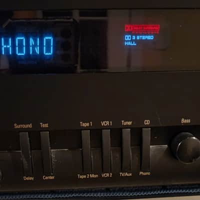 Harman Kardon Harman Kardon AVR 20 is a vintage 5.1-channel audio/video receiver 90s  - Black image 2