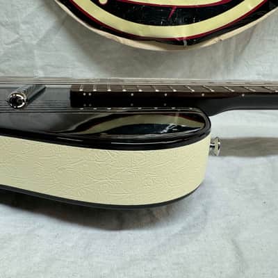 Danelectro Left-Handed Lefty '56 Singlecut Baritone Guitar - Black image 19