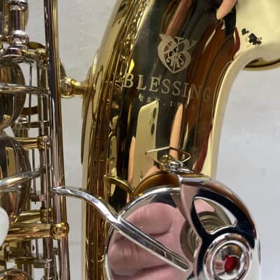Blessing BTS1287 Standard Bb Tenor Saxophone 2018 - Present - Lacquered Yellow Brass image 4