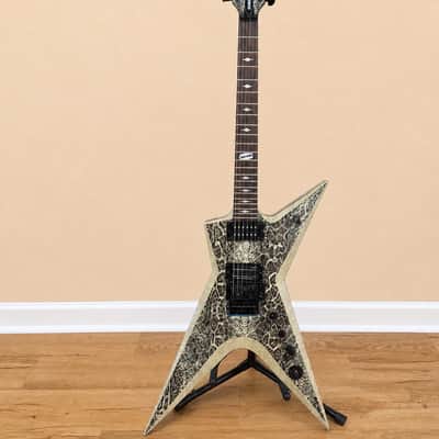 Rare Dean Dimebag Stealth Snakeskin Electric Guitar w/ Hardshell Case – Discontinued / Hard to Find image 1