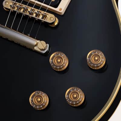 Gibson Custom Shop Peter Frampton "Phenix" Les Paul Custom 2021 - Present - Ebony VOS image 3