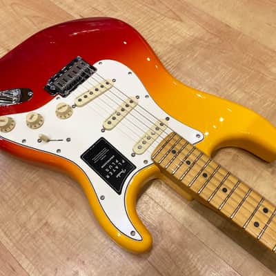 Fender Player Plus Stratocaster Electric Guitar 2021 Tequila Sunrise image 6