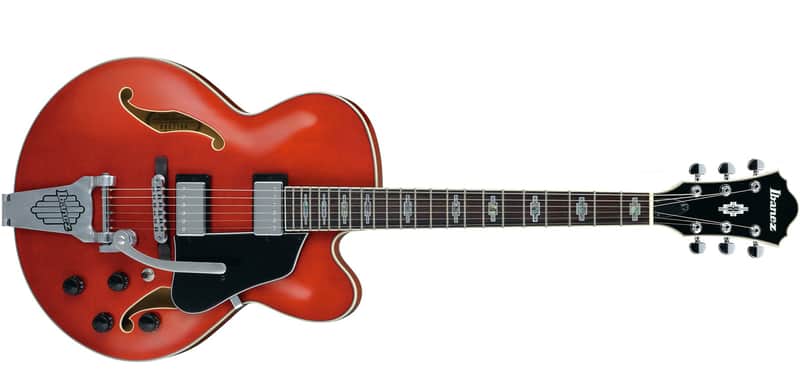 Ibanez AFS75T TRD Artcore - Transparent Red | Reverb Australia