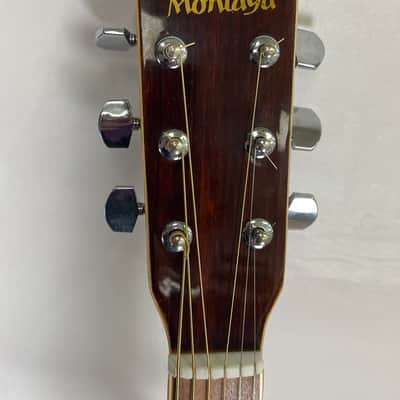 Montaya F-70 Acoustic Guitar - Natural image 6