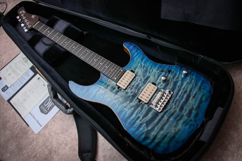 MAYONES MIP Aquila Elite S 6 Quilted 4A "Lagoon Burst Gloss + Ebony" (2022) image 1
