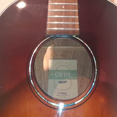 Yamaha CSF1M-TBS Parlor 2010s - Tobacco Sunburst image 4