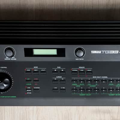 Yamaha TG33 // Famous 90s RAW vector Synth