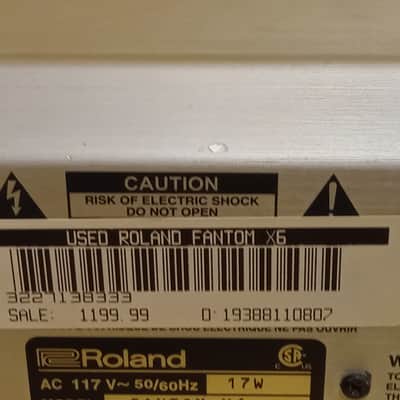 Roland Fantom x6 Keyboard Synthesizer 61 key Workstation image 13
