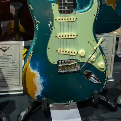 (Pre-Order) Fender 1960 Stratocaster - Journeyman Relic - Custom Built - Summer Event Special Run, Super Aged Ocean Turquoise - 2026 Summer Dealer Event #37 image 1