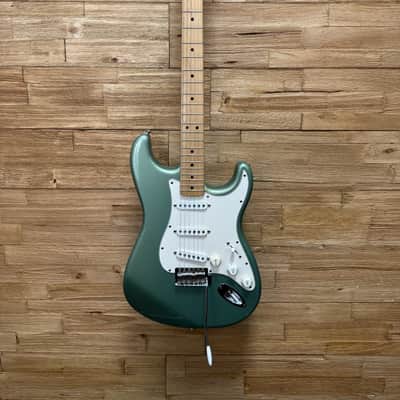 Fender Standard Stratocaster Guitar-2004- MIM- Sage Green Metallic - 8lbs 1oz image 2
