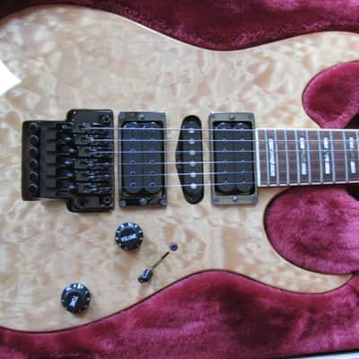 Ibanez USA Custom UCEWQM 1990 Quilted Maple image 2