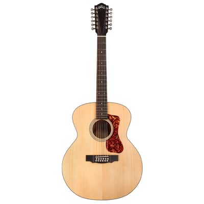 Guild F-2512E Maple Jumbo 12-String Acoustic/Electric Guitar - Blonde - Open Box image 2