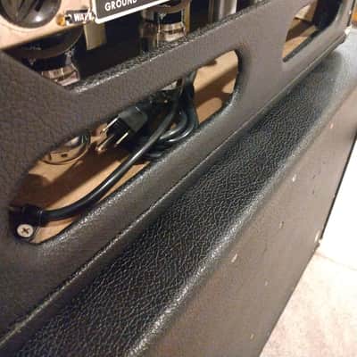 Fender 1965 Bandmaster Blackface Pre-CBS 40W Head & 2x12 Cab w/Original Covers image 6