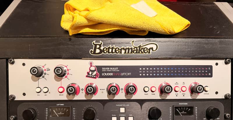 Louder Than Liftoff Silver Bullet Stereo Tone Amp 2010s - Silver image 1