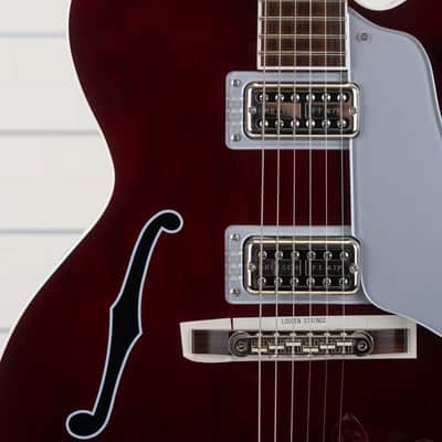 Gretsch G6119T-ET Players Edition Tennessee Rose Electrotone Hollowbody Electric Guitar, Rosewood Fingerboard, Deep Cherry Stain image 13
