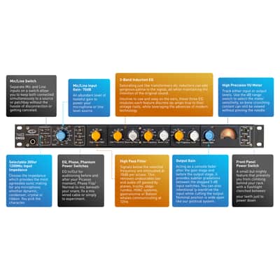 Chameleon Labs 7603 Microphone Preamp and EQ image 2