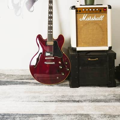 1978 Greco SA-800 WA Wine Red Fujigen MIJ Vintage Semi-Hollow Guitar Made in Japan image 20