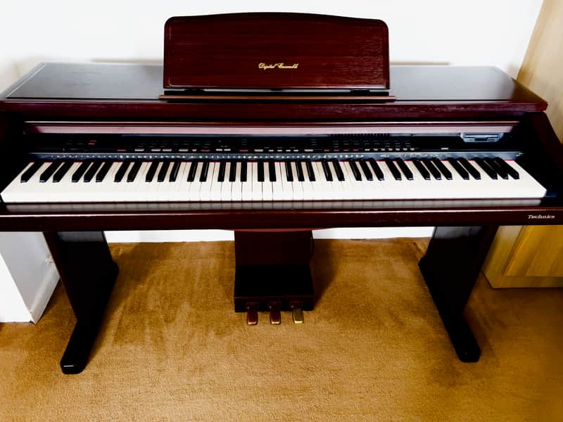 Technics Digital Ensemble Electric Piano Pr307/K 1996 - WOOD image 1
