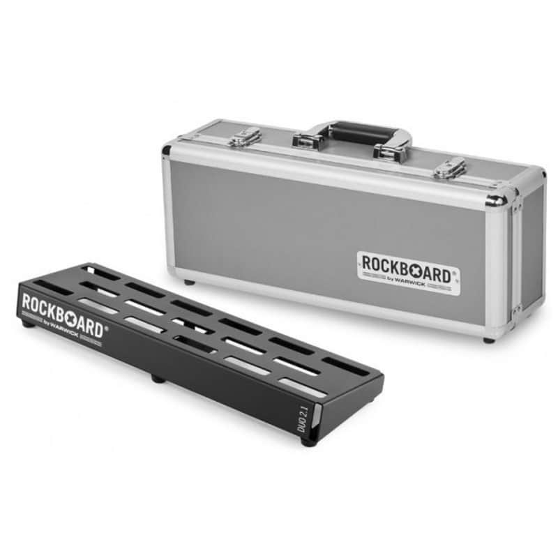 ROCKBOARD Duo 2.1 C Pedalboard inkl. Flightcase (460 x 146 mm) image 1