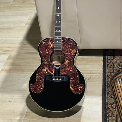 Epiphone by Gibson SQ 180 Everly Brothers 1988 beautiful Tortoise'gard Reissue ! image 2