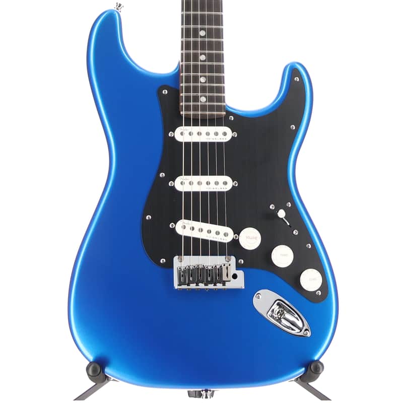 Fender American Ultra II Stratocaster, Ebony Fingerboard, Noble Blue (M6) (20637)