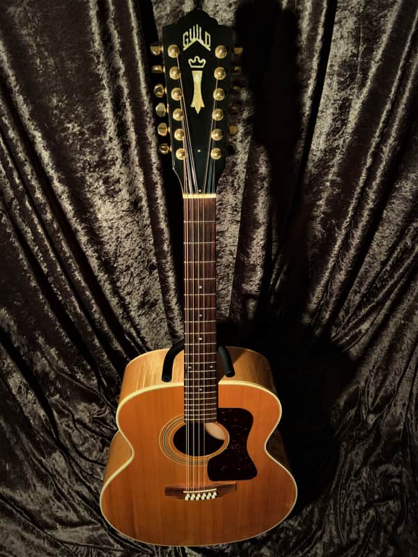 Guild jf30-12 1999 Highly Figured Flamed Neck Excellent Condition Great Play Ability image 1