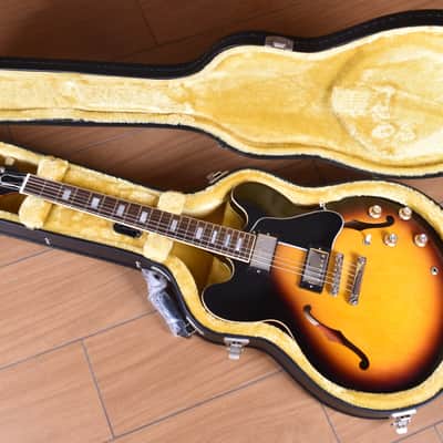 Epiphone Inspired by Gibson Custom 1962 ES-335 Reissue Vintage Burst image 3