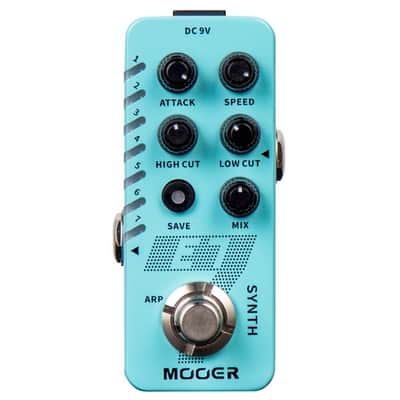 MOOER E7 Polyphonic Guitar Synth Synthesizer Jimi Hendrix Mini Limited Edition Effektgerät image 1