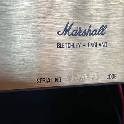 Vintage Marshall 5213 MOS-FET 100 Reverb Twin Guitar Combo Amp - 1986 Black - W/Footswitch image 11