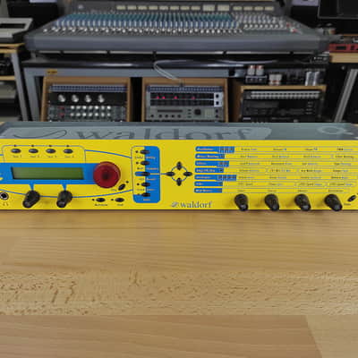 Waldorf Micro Q Digital Synthesizer | Yellow 2U Rack Mount / Desktop Synth