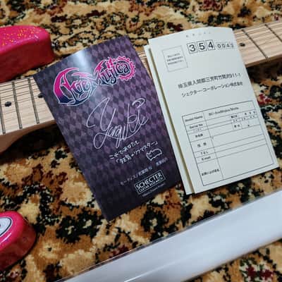 *NEW* 2026 SCHECTER x BanG Dream! Collaboration Series Ave Mujica Mortis - Mutsumi Wakaba Signature Model (BC-AveMujica/Mortis) image 12