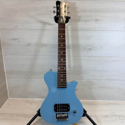 First Act ME263 1/2 Size Mini Electric Guitar Light Blue 2000s–2010s image 6